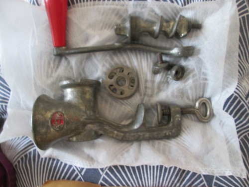 Spong mincer and attachments - and,