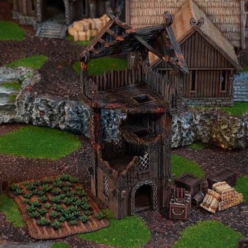 Watch tower ruins - tower,