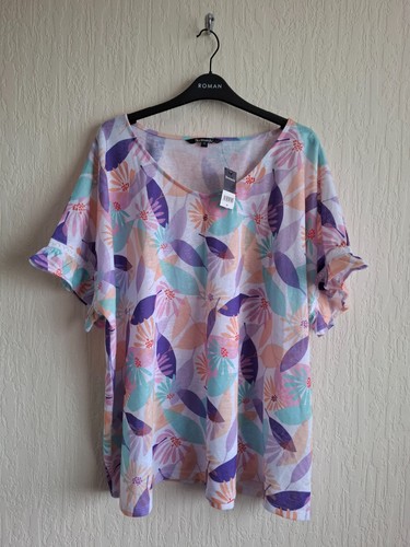 Bonmarche floral top plus size - plus,
