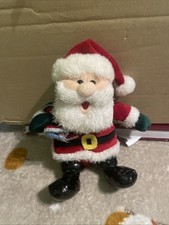 Vintage Santa Tesco Soft Toy