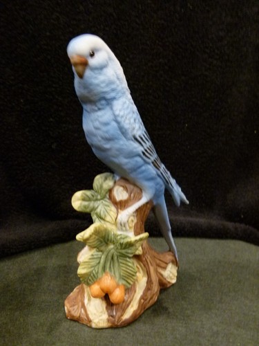 Ceramic budgies figurines 3 - ceramic,