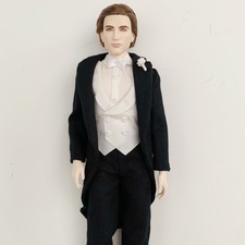 Twilight Saga Breaking Dawn Edward wedding Groom Barbie Pink Label 2011