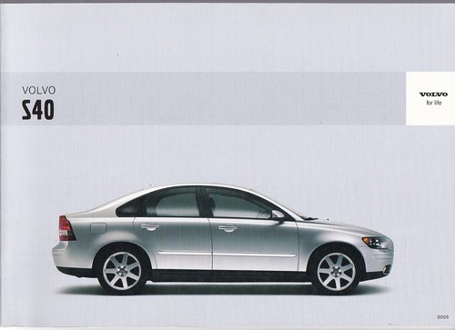 Volvo owner manual 2005 - 40, owner's