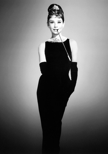 Audrey hepburn monochrome - audrey,