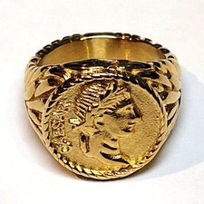 Gold Plated Caesar Roman