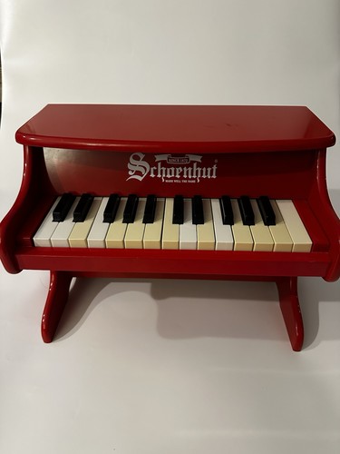 Schoenhut mini red keys - red, 25