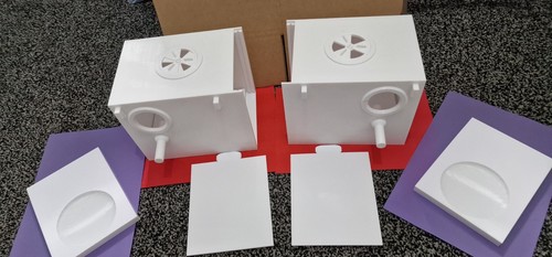 Budgie nest boxes left and - budgie,