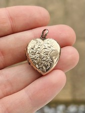 Vintage Antique 9ct Back And