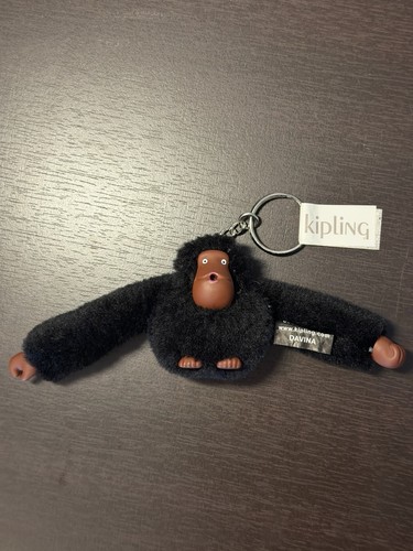New kipling monkey keychain - new,