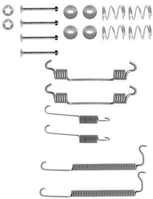 Mintex mba849 brake shoes - brake,