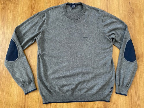 Men grey armani jumper - men’s,