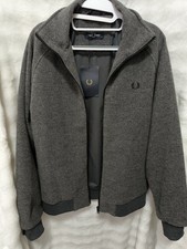Fred Perry Wool Jacket Grey