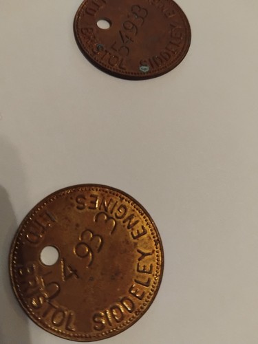 Rare brass token bristol - rare,