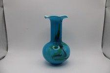 Vintage Turquoise Glass Bud