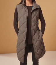 NEXT NEW longline gilet womens