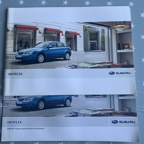 Subaru impreza brochure - impreza,