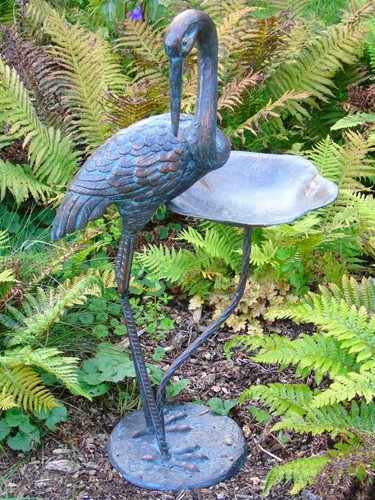 Crane feeder garden - , ornaments