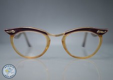 CAT EYE GLASSES SUNGLASSES 1940's-50's GOLD FILLED FOR REGLAZING ROCKABILLY