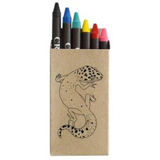 'Leopard Gecko' Coloured Crayon Set (CY00034546)