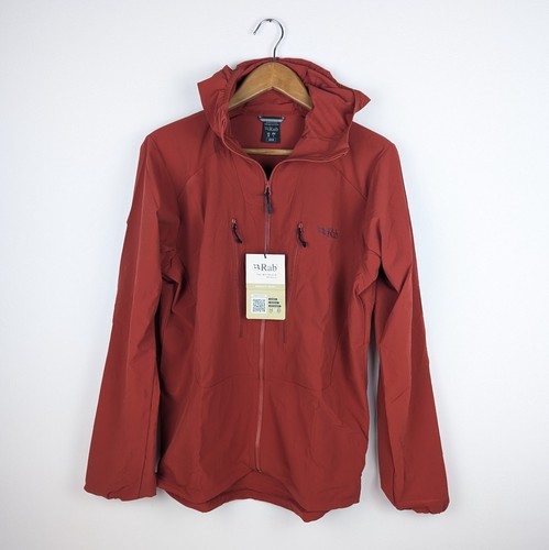 Rab borealis jacket tuscan - borealis, red