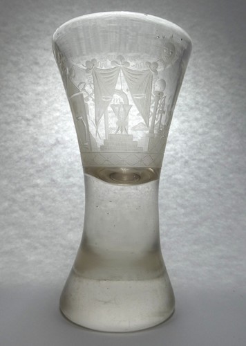 Masonic glass 19th century - 19th,