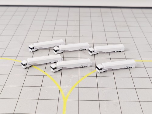 White fuel tanker - 6x, tanker/bowser