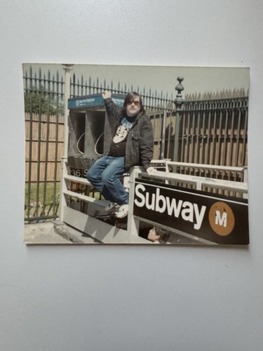 Vintage nyc subway photo man - nyc,