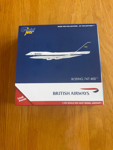 Boac british boeing 747 jumbo - boac,