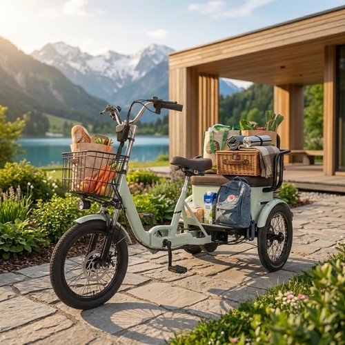 Electric tricycle for adults - tricycle,