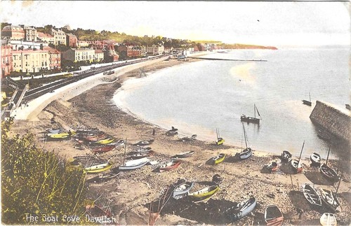 Dawlish boat cove - cove, and