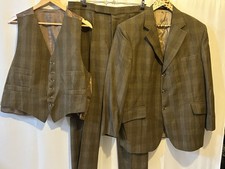 Vintage 3 Piece Tweed Suit