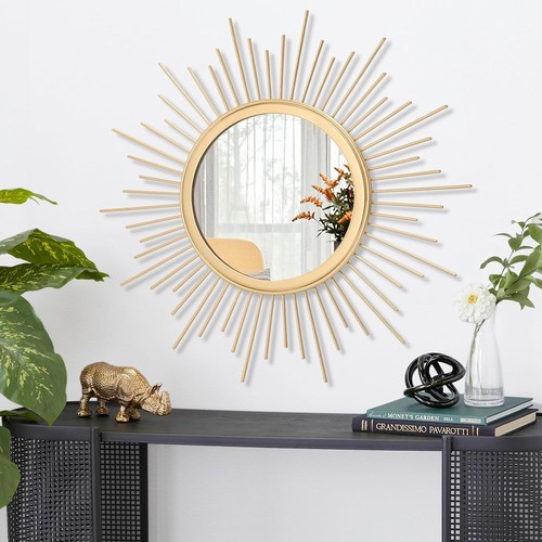 Hlfmvwer gold sunburst wall - hlfmvwer,