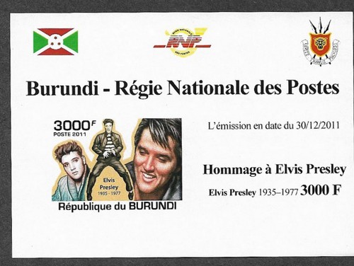 Elvis presley stamp - stamp, sheet