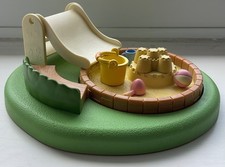 Sylvanian Families Reversible Sandpit & Paddling Pool baby set w/ accessories