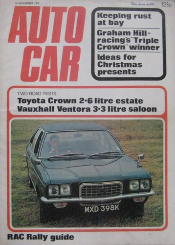 Autocar november 1972 - november,