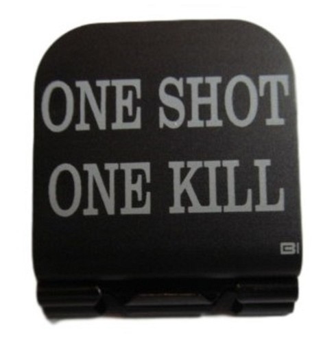One shot - kill, etched