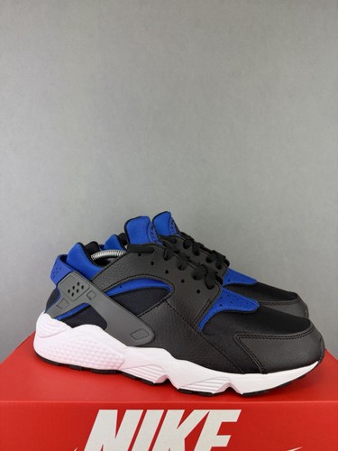 Nike air huarache black blue - air,