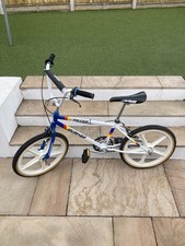 OLD SCHOOL RALEIGH BMX BIKE with RARE SKYWAY TUFF MAGS Vintage Aero Team Pro