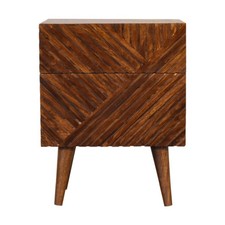 Lille 2 Drawer Solid Mango
