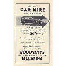MALVERN Worcestershire