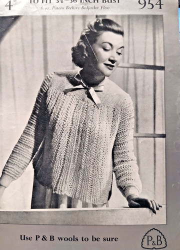 Vintage knitting - **vintage,