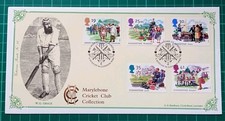 1994 SUMMERTIME BRADBURY VP88 W G GRACE CRICKET FDC LONDON NW8 PMK