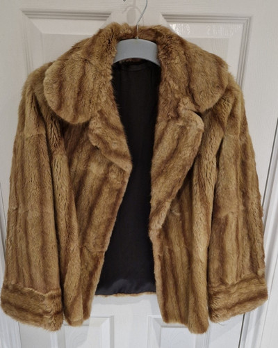 Vintage real mink fur 1950 - mink,