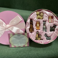 Disney Lady & The Tramp Ceramic Figurine Set Original box Ltd Number 1104 / 1955