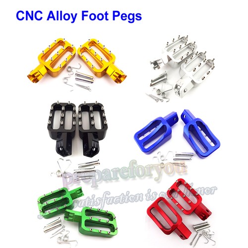 Alloy foot pegs - alloy, for