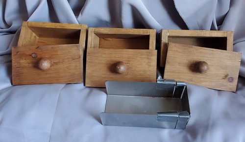 Wooden loaf soap molds - soap, three
