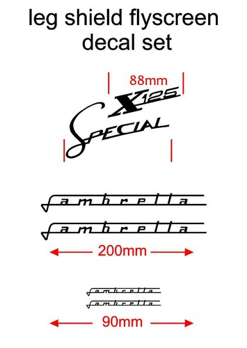 Lambretta special x125 leg - special,