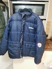 kickers jacket coat size Medium uk blue 90s Vintage Retro
