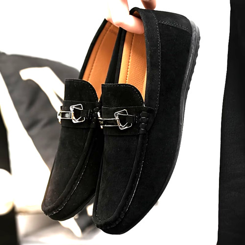Mens slipon shoes loafer soft - loafer,