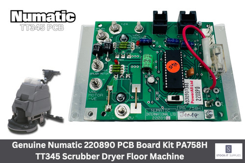 Genuine numatic 220890 pcb - genuine,